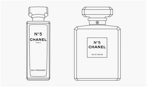 Chanel perfume bottle silhouette